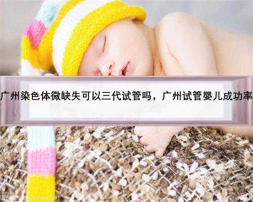 广州染色体微缺失可以三代试管吗，广州试管婴儿成功率